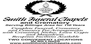 Obit Directory 103024 Smith Funeral Chapel