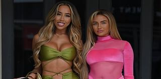 TOWIE's Ella Rae Wise, Dani Imbert and Chloe Meadows put on very racy displays in figure-hugging outfits as they join the rest of the cast to film final scenes of the series