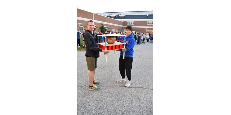 Pumpkin drop success at Independence High School