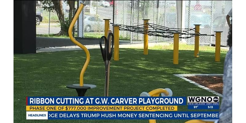 First phase of $770,000 Uptown playground renovation unveiled