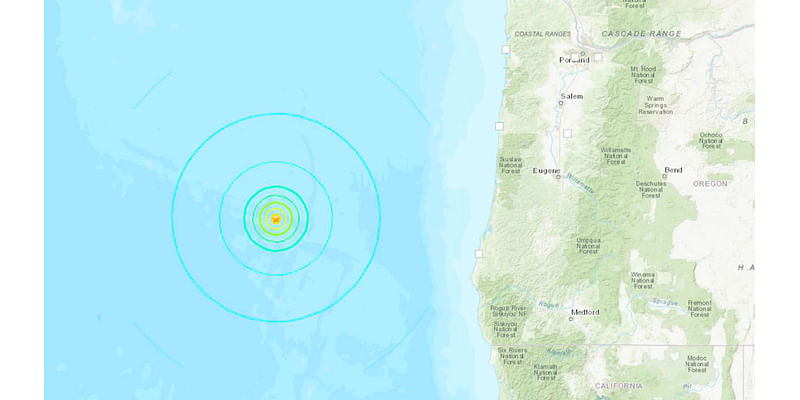 6.0 magnitude earthquake strikes off Oregon coast; tsunami not expected, officials say