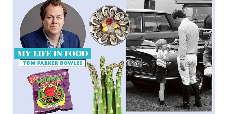 MY LIFE IN FOOD: Tom Parker Bowles reveals how stolen sweets and the Queen's home cooking were his saving grace