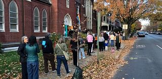 Scenes from the polls in Lancaster County, as officials warn of long lines, delayed results