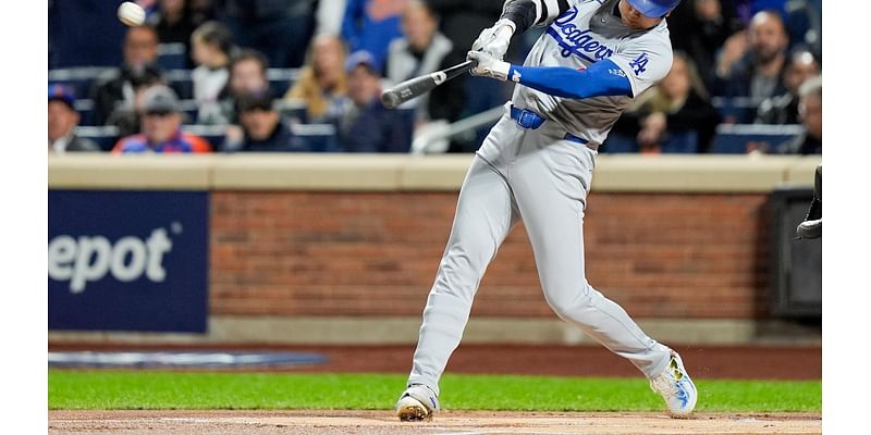 Shohei Ohtani homers to lead off NLCS Game 4 for Dodgers against Mets