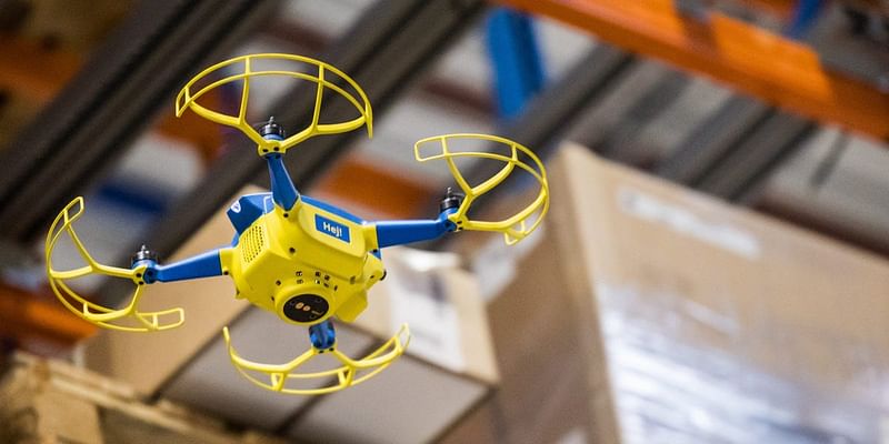 Ikea's fleet of 250 autonomous drones takes stock of warehouse inventory without any human intervention