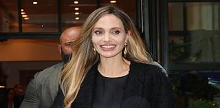 Angelina Jolie looks luminous as she promotes Maria after calling the role a 'once in a lifetime' opportunity