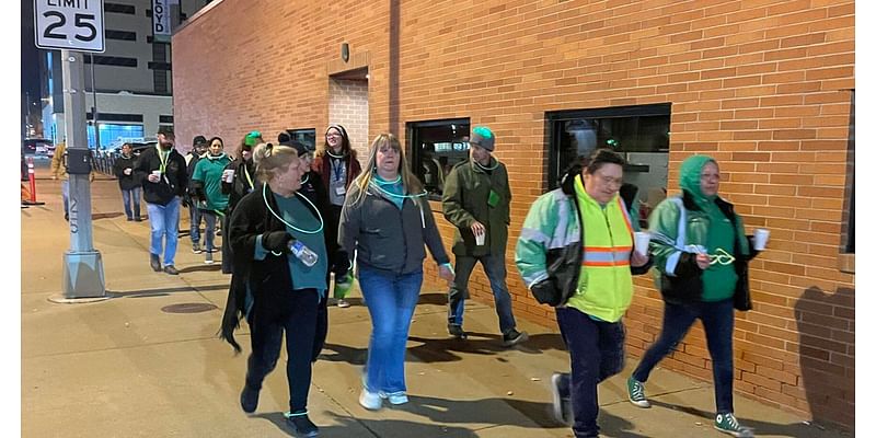 'I'm proud of where I'm at': Glow Walk raises awareness for youth in need