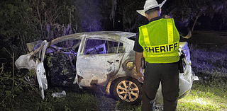 Child dies in fiery crash in Lakeland, PCSO says