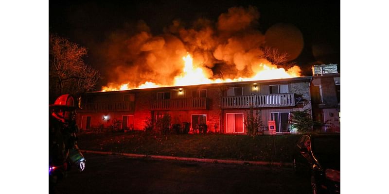 Woodstock fire: 1 dead, dozens displaced after flames erupt at apartment complex