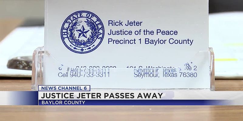 Baylor County Justice of the Peace passes away