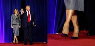 As Donald Trump Wins the White House, Incoming First Lady Melania’s Returns to the Spotlight in Her Trusted Louboutins