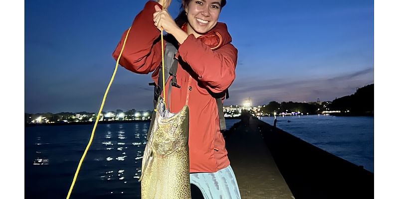 First-time Chinook angler comes up big on small jerkbait