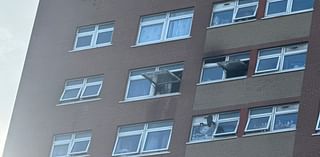 Block of flats evacuated after kitchen fire