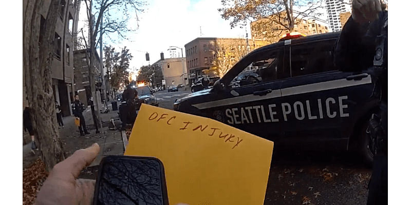 Seattle police: Man attacks officers, tries to steal service weapon