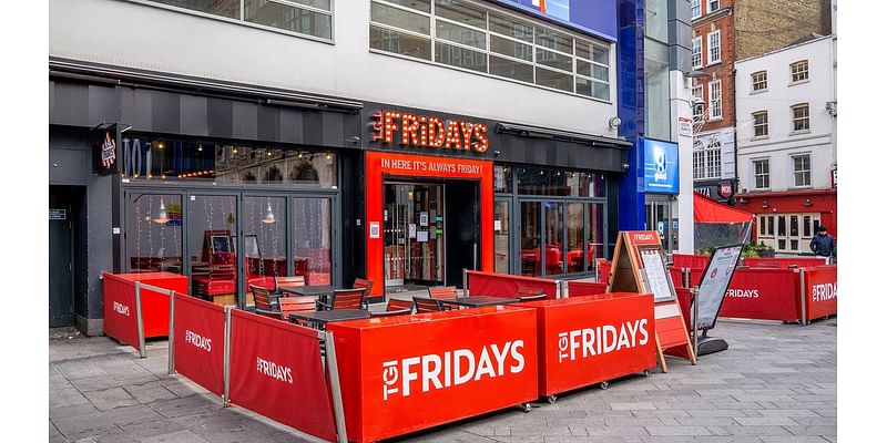 TGI Fridays close to takeover which could save more than 2,000 jobs - but a third of the chain's sites could still shut permanently