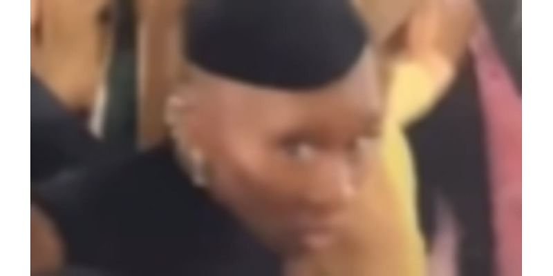 Tense moment Cynthia Erivo gives influencer a VERY disapproving glare after she accidentally knocks her hat on Wicked red carpet as fans declare: 'She was NOT impressed!'