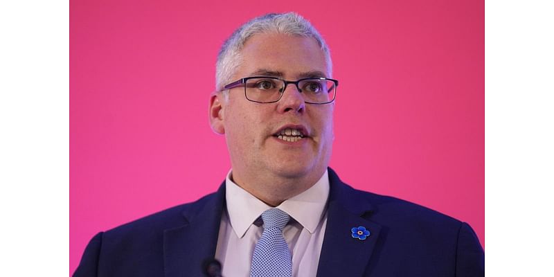 Gavin Robinson hits out at Labour Government in speech to DUP conference