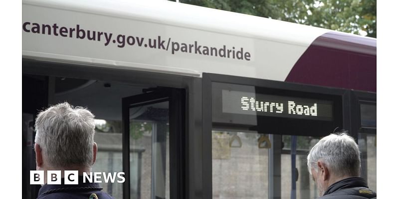 Canterbury park and ride scheme loses £30,000 per month