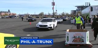 6th Annual Phil-A-Trunk Food Drive rolls through South Philadelphia