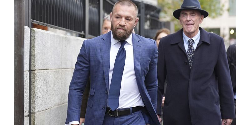 Woman accusing Conor McGregor of sexual assault testifies in court at start of civil case