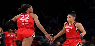 Kelsey Plum Has a Night to Forget as Tiffany Hayes Saves LV Aces Against Storm On Historic Night