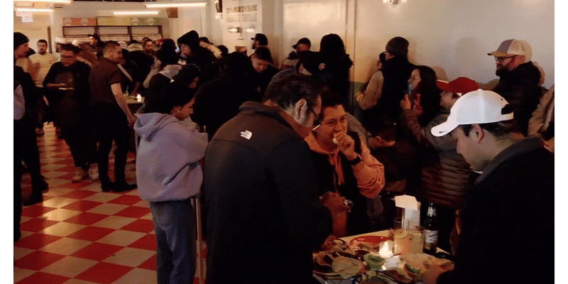 Crowds line up for hours in Chicago for tacos from Michelin-starred Mexico City stand