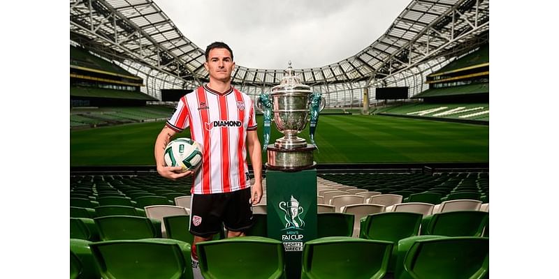 Derry’s Ciaran Coll desperate to make more FAI Cup memories ahead of Bohemians clash