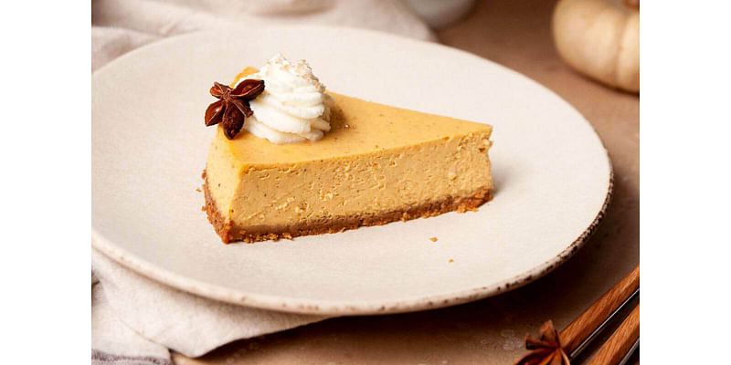 Pumpkin Sour Cream Cheesecake Recipe