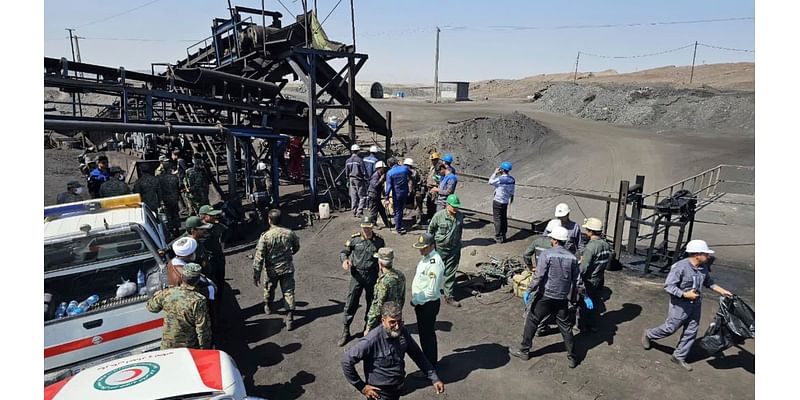 An explosion at a coal mine in eastern Iran kills at least 34 workers