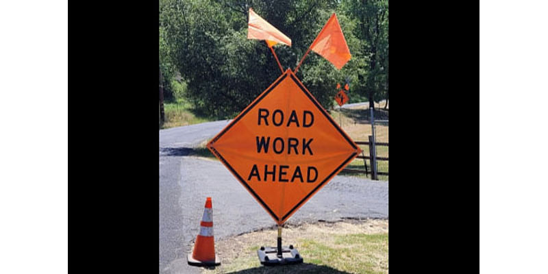 November Roadwork In Tuolumne And Calaveras