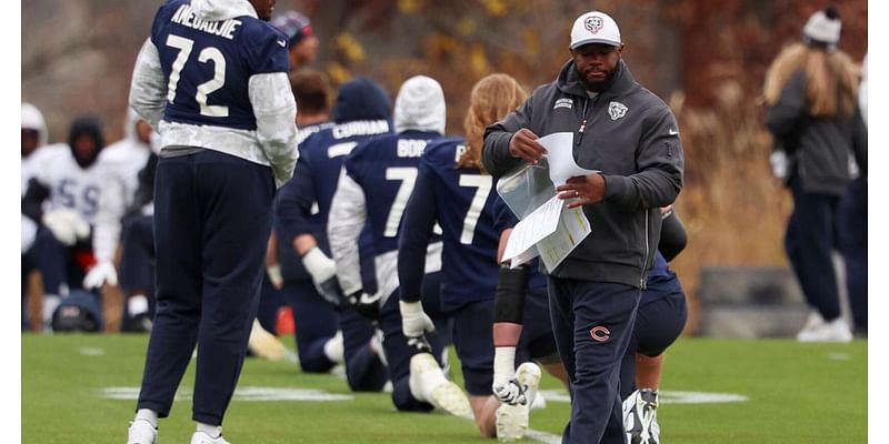 Chicago Bears are banking on new OC Thomas Brown’s ‘juice’ and ‘energy’ to help save their season. No pressure, right?