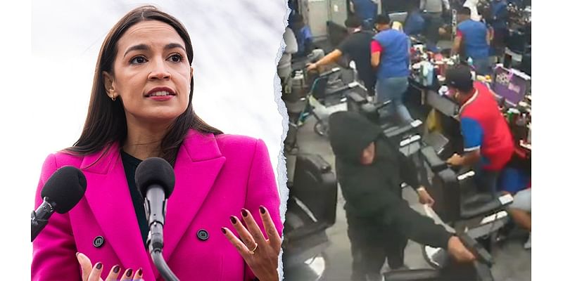 Gunman in AOC's crime ridden district bursts into crowded barbershop and opens fire