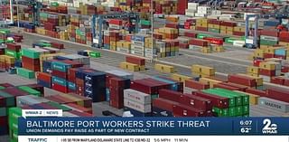 Looming labor strike puts Port of Baltimore in danger of shutting down again