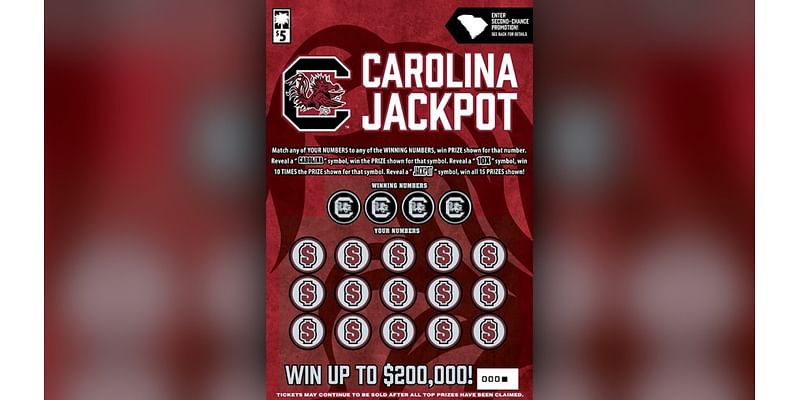 Carolina fandom leads to $200k lottery win in Simpsonville