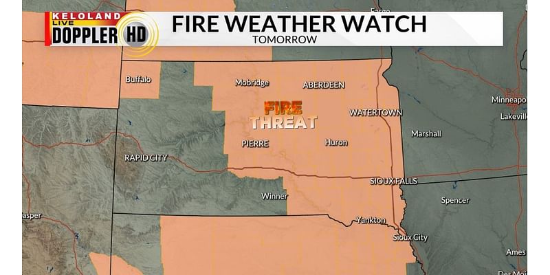 High fire danger continues across KELOLAND this weekend