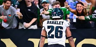 Saquon Barkley finds Eagles fans to celebrate 65-yard touchdown run