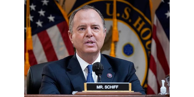 Senator-elect Schiff vows to protect democracy without naming Trump