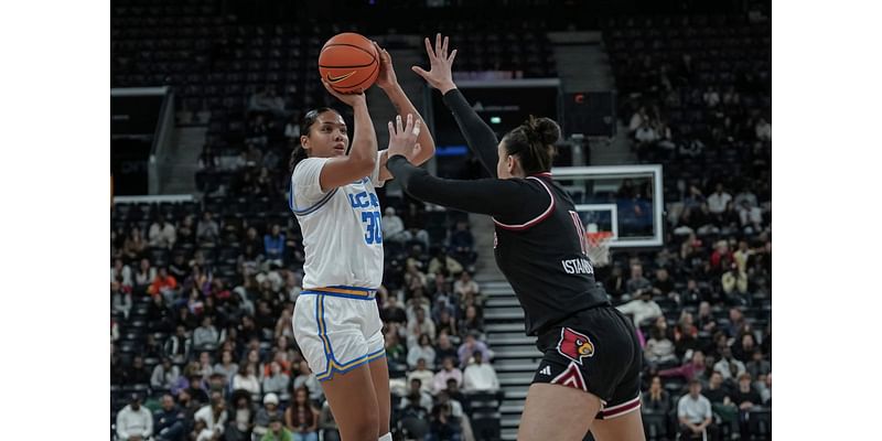 No. 5 UCLA women overcome slow start to beat No. 17 Louisville 66