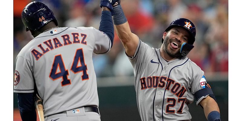 Four Houston Astros named finalists for Silver Slugger Award