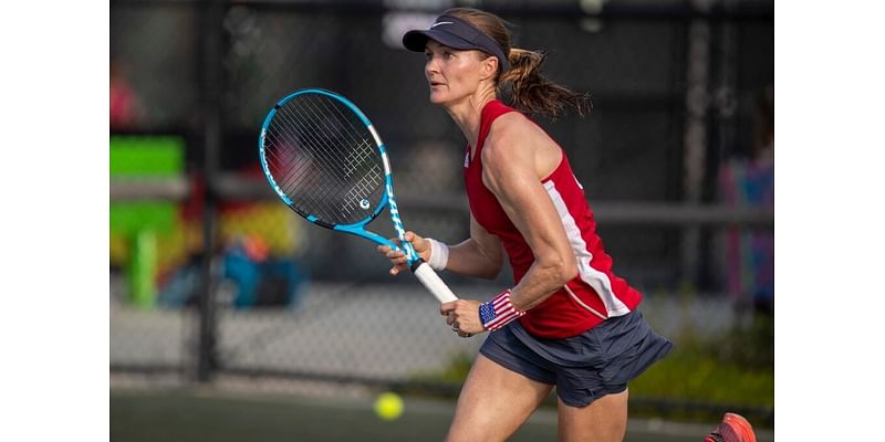 At 49, she’s representing the US in tennis and encouraging others to pick up a racket