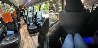 I compared a $41 coach bus to a $195 luxury bus. The pricier option was better than flying first-class.