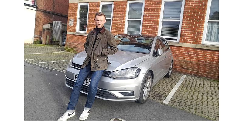 Motorist fined six times for parking outside his own flat