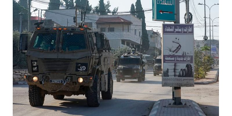 Israeli attacks in West Bank killed at least eight people, officials and residents say