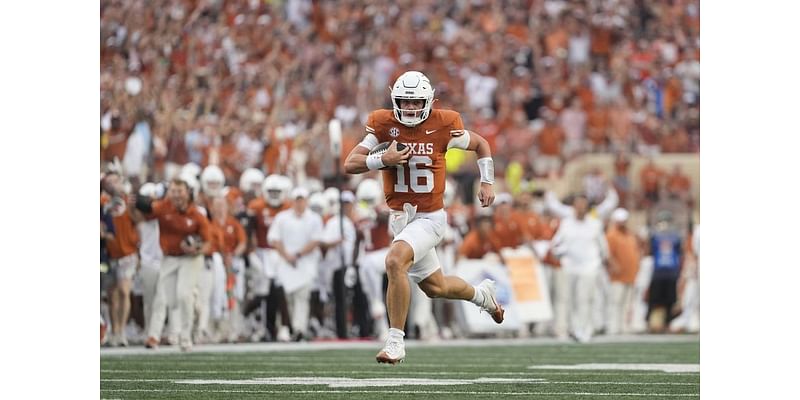 Texas' Arch Manning to get first college start on Saturday