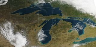 Great Lakes' water temperatures are very warm for November, still 60 degrees on one lake