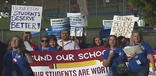 Teachers in Beaverton School District demand better pay, classroom safety