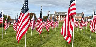 Inaugural Field of Honor is on display in Vinton