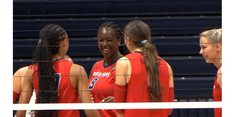 USI volleyball sweeps UI Indianapolis 3-0 for third straight win