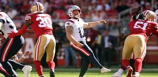 Patriots kicker Joey Slye not pleased despite record-breaking performance against 49ers