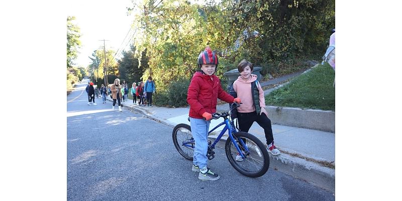 Students Walk And Roll To School In Katonah And South Salem